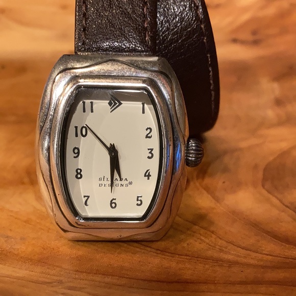 Silpada Leather Wrap Watch main image 2